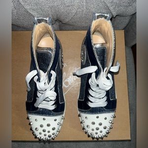 Christian Louboutin sneakers. Excellent condition. Purchased at NM.